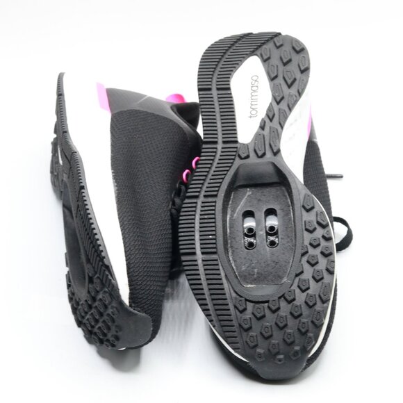Tommaso Capri II Indoor Cycling Shoes Women Spin Shoes Women Indoor Pink 7.5 - Picture 3 of 4
